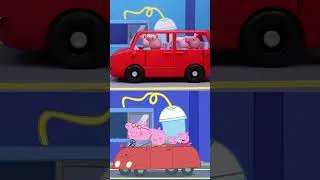 Thumbnail: Toy VS Tales: Drive-Through 🍔 #PeppaPig #Shorts