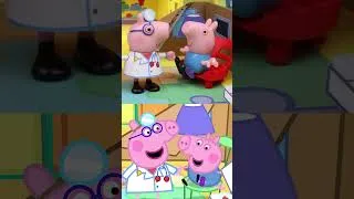 Thumbnail: Toy VS Tales: Cardboard Hospital! 🏥 #PeppaPig #Shorts