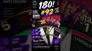 Thumbnail: I Hit My 92nd 180 During a Darts Coaching Session! 🎯 | SWR Darts Coaching