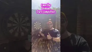 Thumbnail: I WON the Holiday Darts Tournament! 🏆 You Won’t Believe the Prize 😂🎯