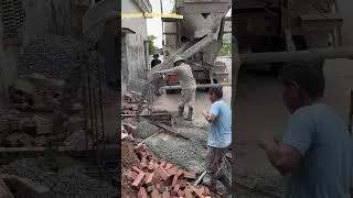 Thumbnail: Construction of concrete fence foundation #shorts