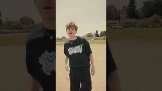 Thumbnail: bro is NOT making it to the major leagues.. #music #shorts