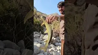 Thumbnail: Fishing by river men in pristine and spectacular mountains #adventure