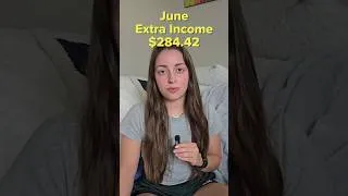 Thumbnail: June extra income breakdown