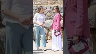 Thumbnail: Sofia and Leonor, Princesses of Spain, Matched in Summer's Most Versatile Shoe #viral #shorts#reels