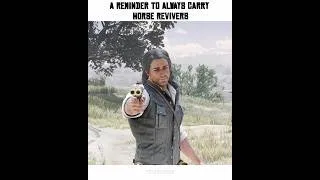 Thumbnail: Why You Should Always Carry Horse Revivers #shorts #gaming #rdr2 #rdr