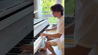 Thumbnail: Sarà perché ti amo❤️ #piano #cover