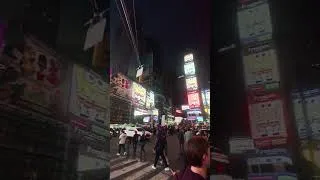 Thumbnail: Was lucky to catch the freakbob takeover of Times Square