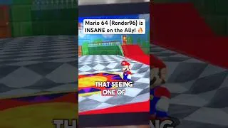 Thumbnail: Super Mario 64 (Render96) is INSANE on the Ally! 🔥🤩👀