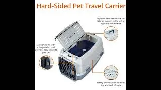 Thumbnail: Pet travel carrier #puppy #dog #doglover #doglife #dogs #happypets #dogoftheday