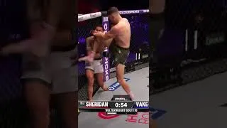 Thumbnail: BRUTAL KNEE FINISH! #PFL #SHORTS #MMA