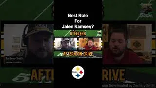 Thumbnail: Best Role for Steelers DB Jalen Ramsey? 🏈 #steelers #pittsburghsteelers #shorts