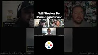 Thumbnail: Will Steelers be More Aggressive Under McCarthy? 🏈 #steelers #herewego #shorts