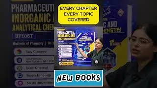 Thumbnail: 📚 Best Pharmaceutical Inorganic and Analytical Chemistry Book for B.Pharm Semester 1 #bpharma