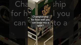 Thumbnail: The championship for backing into a space #trucking #sports #trucks