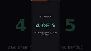 Thumbnail: Salmon DNA raised hair count 23% #shorts #hairloss