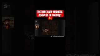 Thumbnail: THE MINE CART MADNESS BEGINS! 🚨💎 | Donkey Kong Country #retrogaming #donkeykong