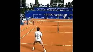 Thumbnail: Kuerten vs Coria backhand exchange!! #courtleveltennis