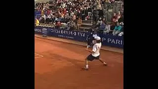 Thumbnail: Young Nadal with Court Level Backhand Overhead l!! #tennis #nadal