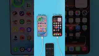 Thumbnail: Samsung S26 Ultra vs iPhone 17 Pro Max - Battery Charging Test 🔥