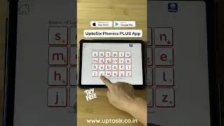 Thumbnail: Easiest way to teach phonics | UptoSix Phonics PLUS App