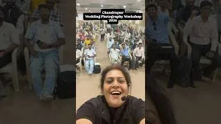 Thumbnail: Maharashtra Wedding Photographer Workshop Series Started from Chandrapur #photographyeducators