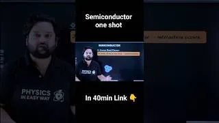 Thumbnail: complete band theory in 2 minutes  || semiconductor insulator and conductor #shorts