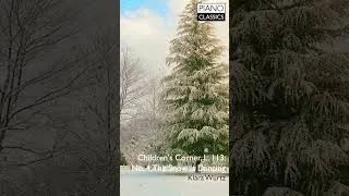 Thumbnail: Debussy: Children's Corner, L. 113: No. 4, The Snow is Dancing #Shorts