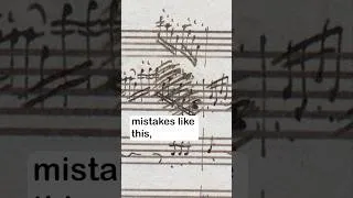 Thumbnail: Proof that Mozart Made Mistakes