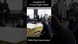Thumbnail: Evangelion OP Public Piano Improvisation