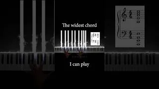 Thumbnail: The biggest chord I can play
