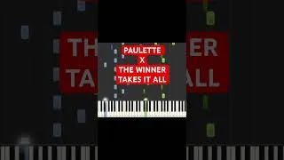 Thumbnail: Paulette x The Winner Takes It All ( Piano Tutorial )