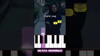Thumbnail: stupid song - Olivia Rodrigo | Play Piano with@PianoSSamYouTube  #stupid song #piano #oliviarodrigo
