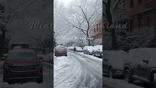 Thumbnail: A Snowy New York  #nyc #snow #shorts