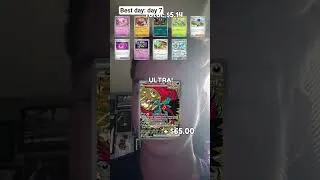 Thumbnail: Day 9 of opening a Pokémon pack #pokemon #cool #chill #packopening #video