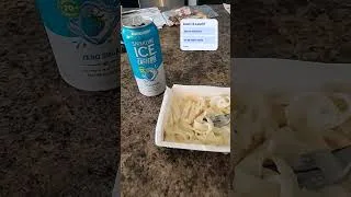 Thumbnail: LUNCH! #lunch #yummy #sparklingice #alfredo