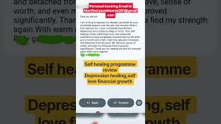Thumbnail: Self healing review client reviews #successstory #shorts