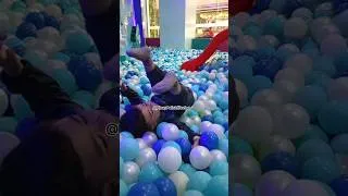 Thumbnail: Watch my Boy having fun 🥰🤩PLEASE SUBSCRIBE|FamilyTravel|#shorts#babyboy#toddlers#ballpit