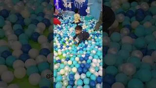 Thumbnail: Happy Toddler 🤩 PLEASE SUBSCRIBE | FAMILYTRAVEL |#shorts#babyboy#toddlers#ballpit