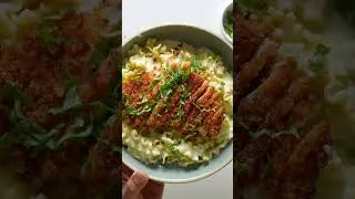 Thumbnail: Crispy Parmesan Chicken with Creamy Lemon Pasta