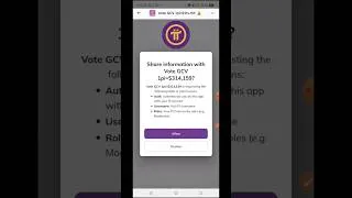 Thumbnail: vote gcv $314.159 #pibrouser #pinetworkpriceinindia #bitcoinnews #pi #cryptonews #crypto #bitcoin