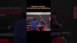 Thumbnail: beautiful training of Harimoto