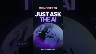 Thumbnail: Stop Editing Config Files. Just Ask the AI. #shorts