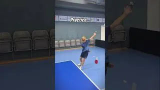 Thumbnail: Practice Makes Perfect ✨️ #tabletennis #pingpong