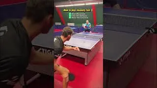Thumbnail: How to play insanely fast table tennis #tabletennis #pingpong
