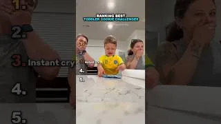 Thumbnail: Ranking The Best Toddler Cookie Challenges🍪😂