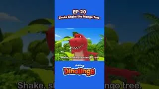 Thumbnail: Shake, Shake the Mango Tree 🥭🎶 #dinolings #tyrannosaurus