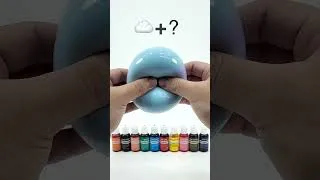 Thumbnail: ☁️구름 실리콘 테이프 풍선 말랑이 색깔 맞추기 놀이☁️ - Cloud Balloon Squishy Color Matching Game with Nano tape