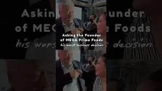 Thumbnail: Not the Founder of MEGA telling me his worst decision was BUSINESS! #entrepreneur #tips  #ideas