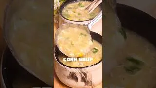 Thumbnail: Comforting Chicken Corn Soup  #food #cooking #comfortfood